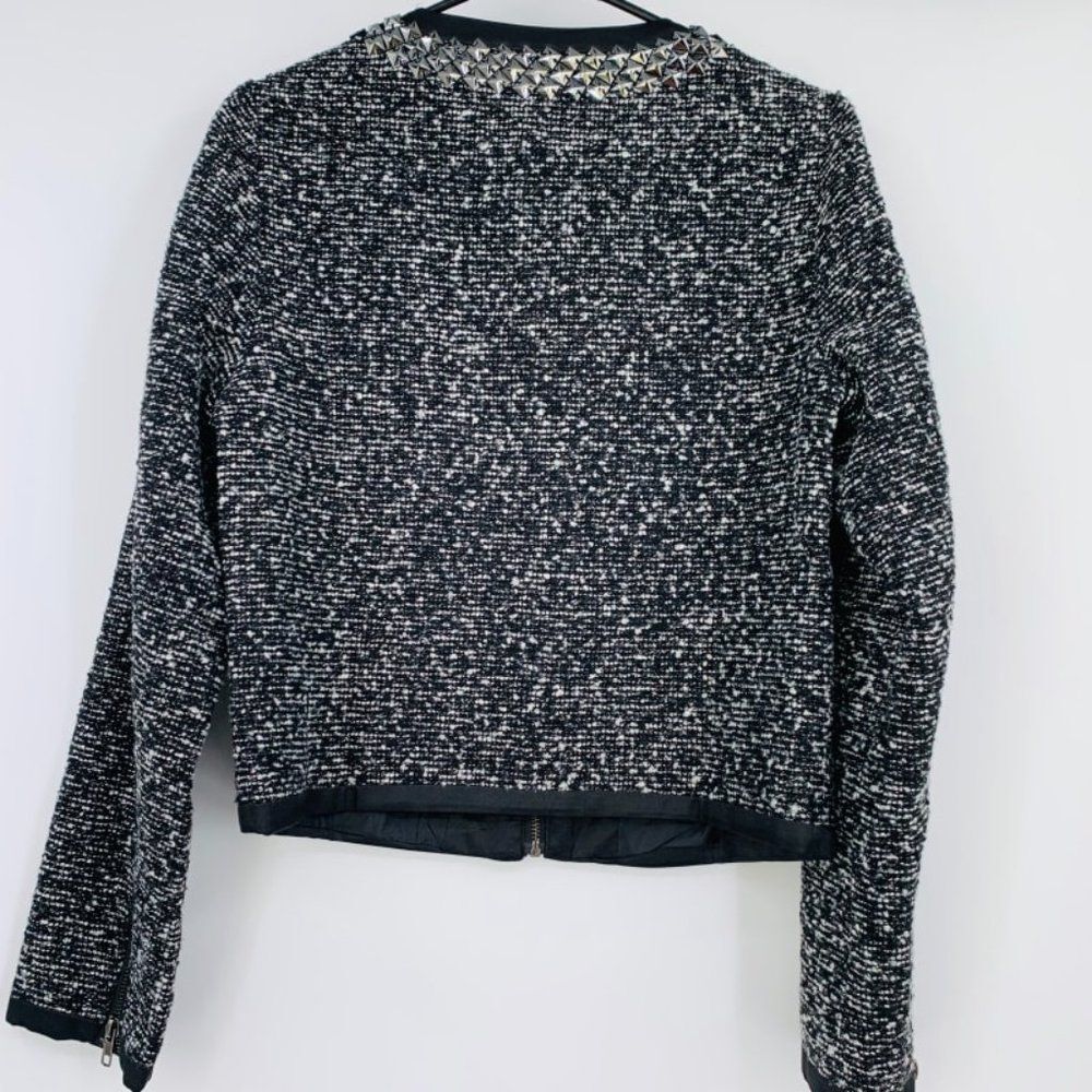 New Molly Bracken Woven Jacket Black Sz M Medium - Picture 2 of 6